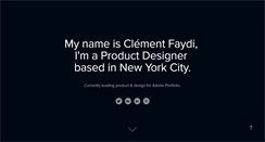 Desktop Screenshot of clementfaydi.com