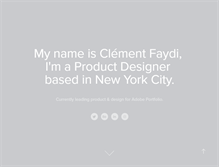 Tablet Screenshot of clementfaydi.com